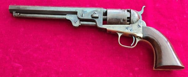 Civil war era Colt model 1851 Navy .36 Percussion revolver. Ref 3853. Was £7,000 now