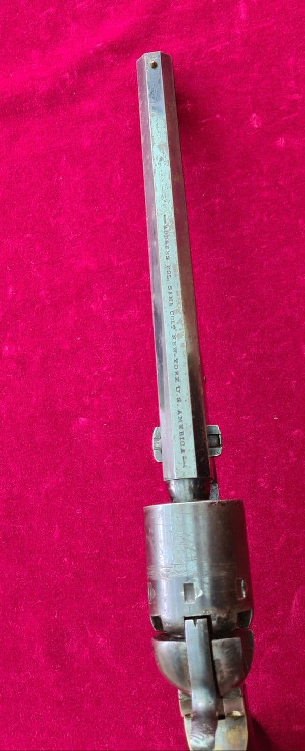 Civil war era Colt model 1851 Navy .36 Percussion revolver. Ref 3853. Was £7,000 now