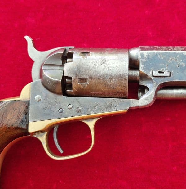 Colt 1851 Navy .36 cal  Percussion revolver. Manufactured in 1864. Ref 4614. Was 6,950 now