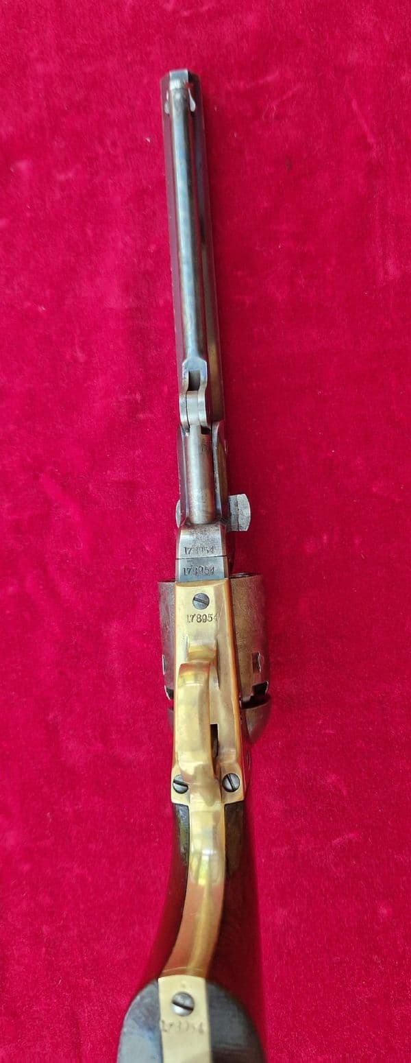 Colt 1851 Navy .36 cal  Percussion revolver. Manufactured in 1864. Ref 4614. Was 6,950 now