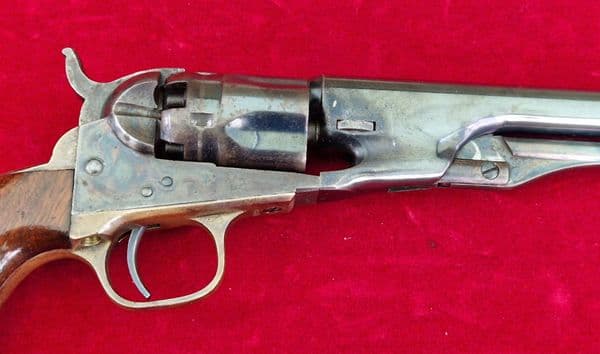 Colt 1862 Police .36 Percussion revolver in almost mint condition. Ref 4330. Was 7,000 now