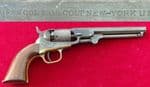 Colt model 1849 pocket .31 percussion revolver with blued barrel. Manufactured in 1864. Ref 4584.