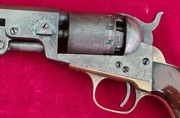 Manhattan 5 shot .36 calibre Percussion Revolver. Circa 1859. Ref 3863.