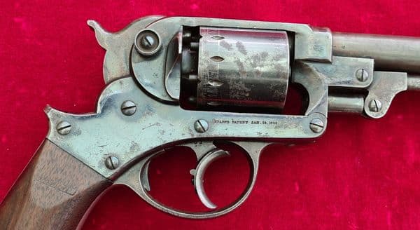 Starr Arms Company American Civil War .44 cal Percussion Army Revolver. Ref 3850.