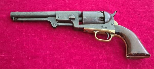 US Civil War era Colt Dragoon .44 percussion revolver. Manufactured 1859. Ref 3844. Was £4,950 now