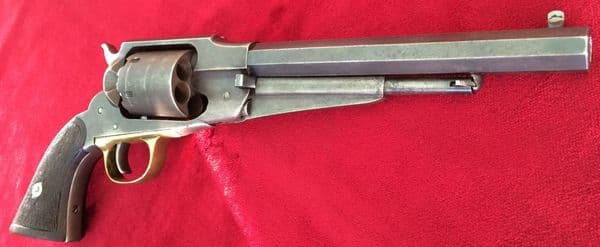 X X SOLD X X Remington Army .44 calibre 6 shot Civil war Percussion Revolver c.1861-1865.Ref 7871.
