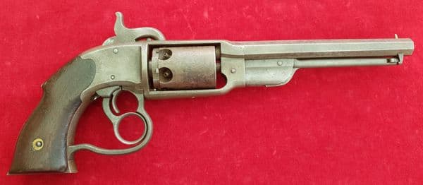 X X SOLD X XX  American  Civil War Period .36 cal Savage  percussion revolver. C.1861-1862. Ref 2084