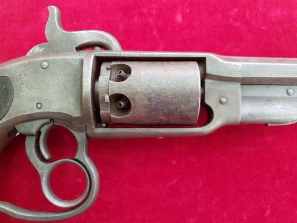 X X SOLD X XX  American  Civil War Period .36 cal Savage  percussion revolver. C.1861-1862. Ref 2084