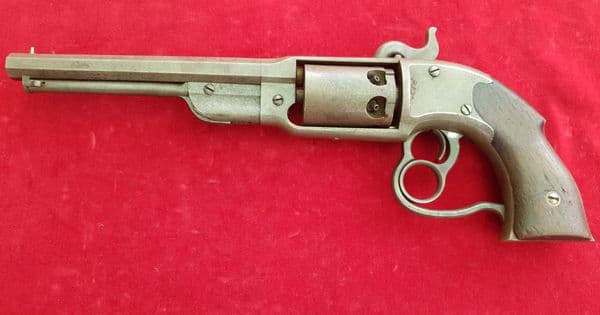 X X SOLD X XX  American  Civil War Period .36 cal Savage  percussion revolver. C.1861-1862. Ref 2084