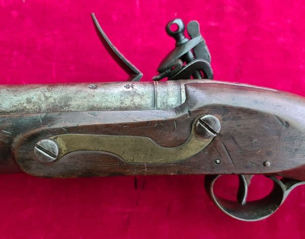 X X X  SOLD X  A British Military  Flintlock Pistol made by WOOLEY, SARGANT & FAIRFAX.  Ref 3441