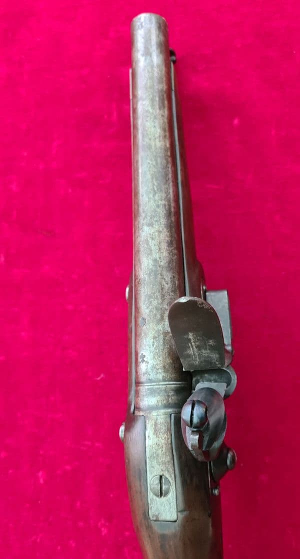 X X X  SOLD X  A British Military  Flintlock Pistol made by WOOLEY, SARGANT & FAIRFAX.  Ref 3441