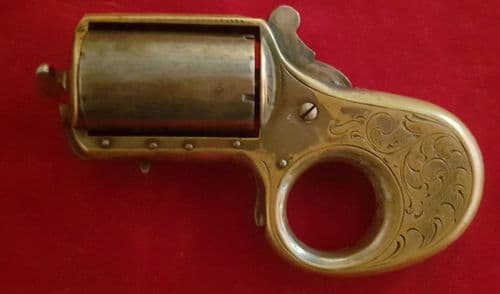 X X X SOLD X X A rare Reid's patent "MY FRIEND" pistol in .32 Rim-fire. Good condition. Ref 2543.