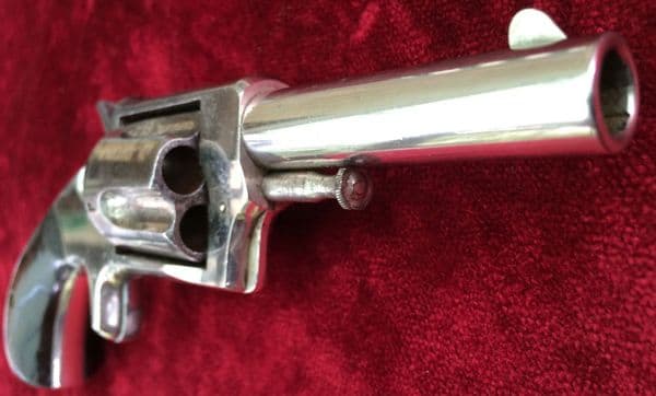 X X X  SOLD X X A Scarce American Lion No. 3 Rimfire Revolver. 5 shot .38 rimfire.Ref 8424.