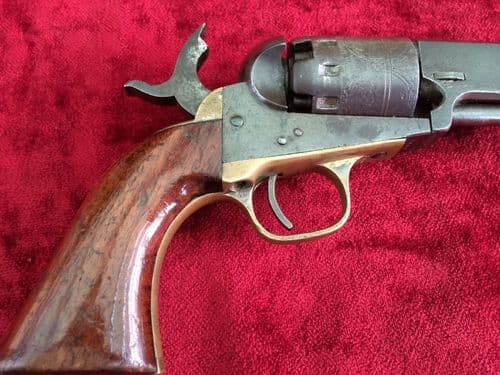 X X X SOLD X X American Manhattan 5 shot .36 calibre Percussion Revolver, circa 1860-1865. A nice