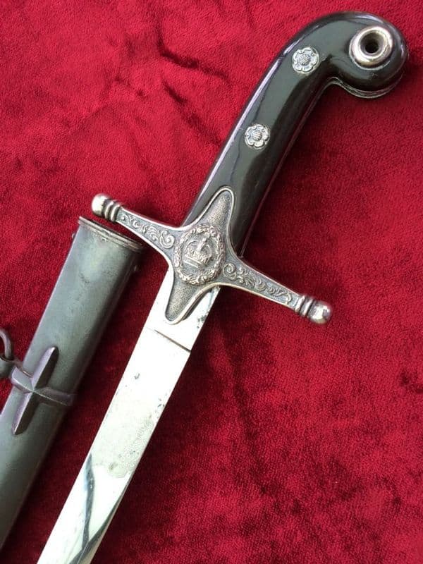 X X X  SOLD  X X Mameluke sword probably made for The Port of Bristol Police C.1902-1910. Ref 8299.