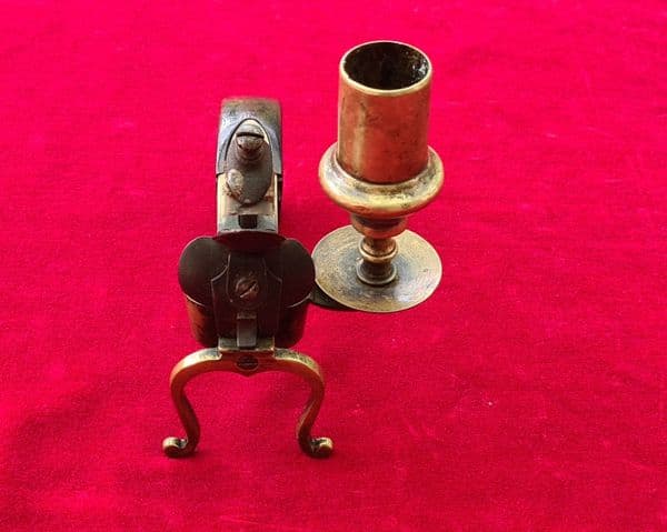 X  X  X SOLD X  X  X  18th century flintlock tinder-lighter. Napoleonic era, C. 1750-1800. Ref 4087