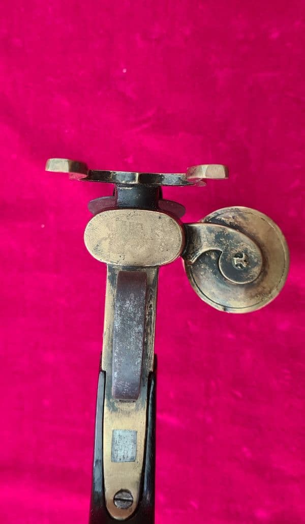 X  X  X SOLD X  X  X  18th century flintlock tinder-lighter. Napoleonic era, C. 1750-1800. Ref 4087