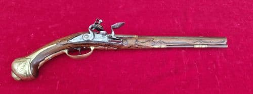X X X SOLD X X X   A  Dutch flintlock pistol by STARBUS of AMSTERDAM. Circa 1700. Ref 3782