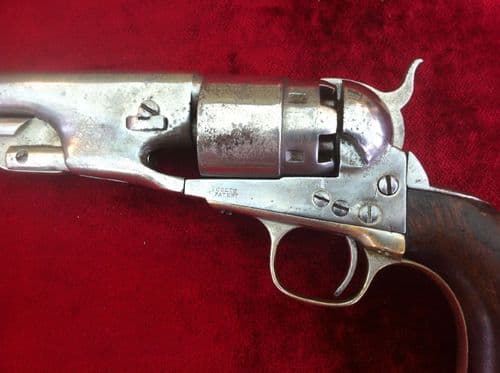 X X X SOLD X X X A good American .44 calibre Colt Army model 1860 Percussion Revolver. Good