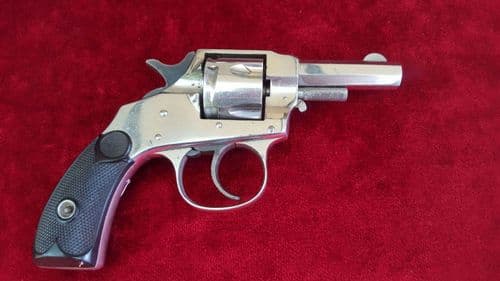 X X X SOLD X X X   A good American Hopkins & Allen X.L. DOUBLE ACTION 5 shot double  .32 rimfire