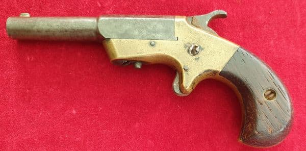 X X X  SOLD X X X  A MARLIN OK Model .30 cal single shot DERRINGER, FOR SALE.  Ref 1480.