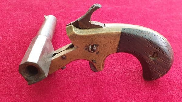X X X  SOLD X X X  A MARLIN OK Model .30 cal single shot DERRINGER, FOR SALE.  Ref 1480.
