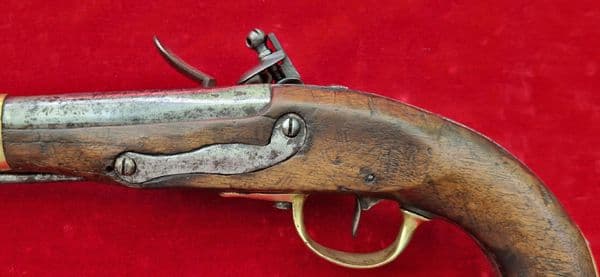 X X X  SOLD X X X  A military Flintlock Pistol engraved on the lock-plate 'Mijaci  1833.Ref 1728