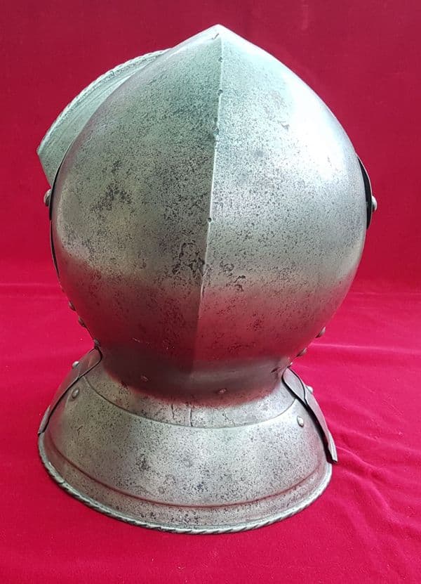 X X X  SOLD  X X X  A rare and fine Burgonet helmet. English Civil War era. Ref 9282.