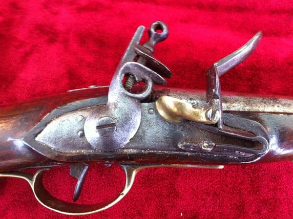 X  X X SOLD X X X A Rare French Napoleonic Military Flintlock Pistol C. 1780-1820. Ref 6669