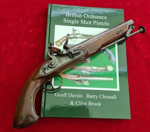 X X X SOLD X X  X A rare tower GR flintlock pistol engraved  Bank of England No2. C. 1780. Ref 3507