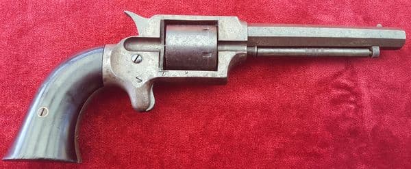 X X X  SOLD X X X   A scarce American 6 shot.32 Rimfire Revolver made by J.P. LOWER Circa 1861-1865.