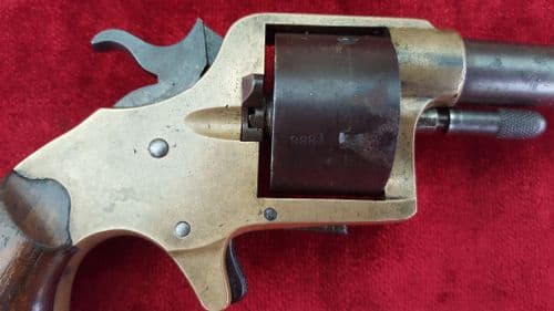 X X X SOLD X X X   A scarce Colt 5 shot .41 rimfire house Pistol also known as the "Jim Fisk"