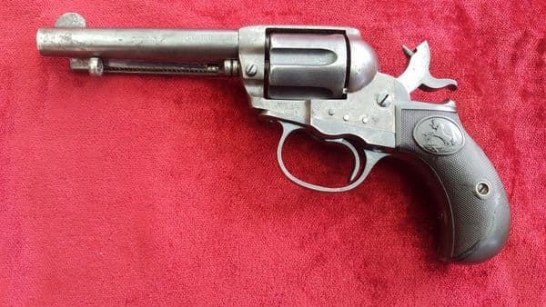 X X X  SOLD X X X  A scarce obsolete .41 calibre double action COLT Lightning Revolver. Known as the
