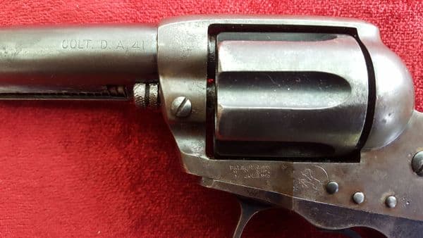 X X X  SOLD X X X  A scarce obsolete .41 calibre double action COLT Lightning Revolver. Known as the