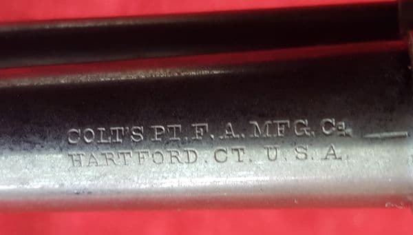 X X X  SOLD X X X  A scarce obsolete .41 calibre double action COLT Lightning Revolver. Known as the
