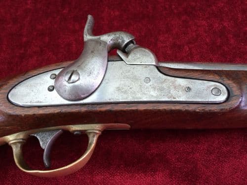 X X X  SOLD X X X   A scarce U.S. Military .54 cal Percussion Officer's Pistol Pre-dating the