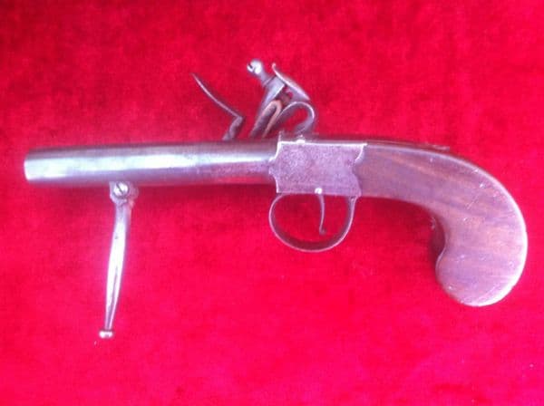 X X X SOLD X X X A very good English Flintlock Pistol made by the world famous gunsmith Henry Nock,