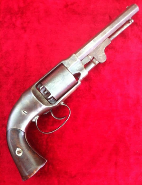 X X X  SOLD X X X  A very rare American Civil War era Pettengill's Patent, Army model, 6 shot