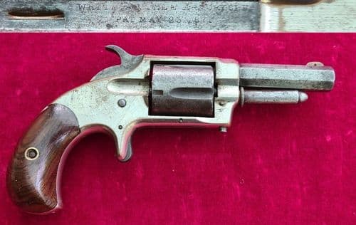 X X X SOLD X X X   A  Whitneyville 5 shot .30 calibre rim-fire revolver. Circa 1871-1879. Ref  3842