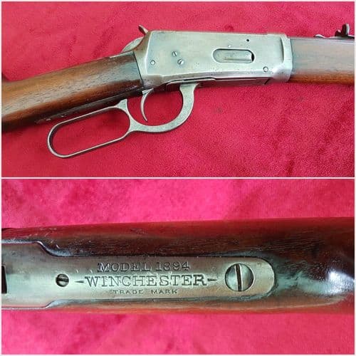 X X X SOLD X X X American 1894 Winchester Lever action rifle. 32-40 cal. Good condition. Ref 9964.