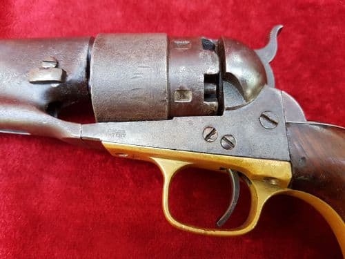 X X X SOLD X X X   American Colt 1860 Army 6 shot Percussion Revolver. Good condition. Ref 9624.