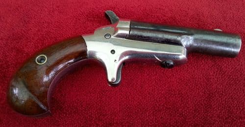 X X X SOLD X X X   American Colt no. 3 Antique Derringer pistol in .41 rimfire. Manufactured Circa