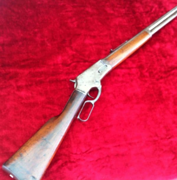 X X X  SOLD X X X  American Model 1881 Lever action rifle by Marlin Fire-Arms Co. Obsolete