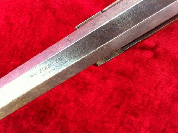X X X  SOLD X X X  American Model 1881 Lever action rifle by Marlin Fire-Arms Co. Obsolete