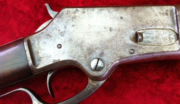 X X X SOLD X X X American Model 1881 Lever action rifle by Marlin Fire-Arms Co. Obsolete