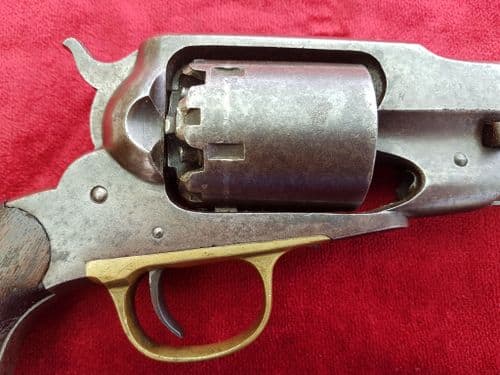 X X X SOLD X X X American Remington .44 calibre Percussion Revolver c.1858-1865. Ref 9689.