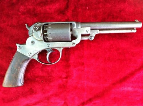X X X SOLD X X X    American Starr double action Percussion Revolver Civil War Era 1862-1865. Ref