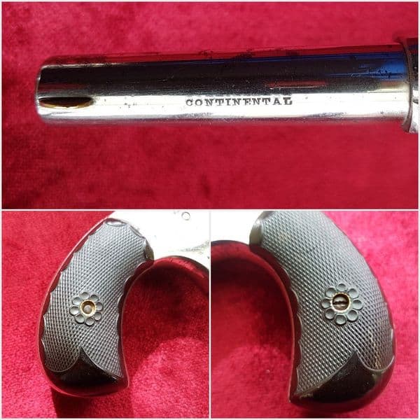 X  X X SOLD X X X  An American .32 rimfire spur trigger revolver.  Good condition. C. 1880. Ref 9877