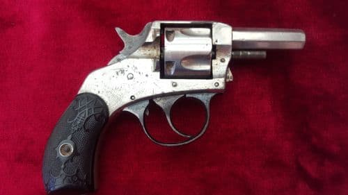 X X X SOLD X X X   An American antique 5 shot double action .32 rimfire revolver circa 1885.