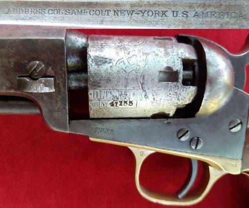 X X X SOLD X X X An American Civil War era Colt's patent 1849 revolver. Ref 1440.